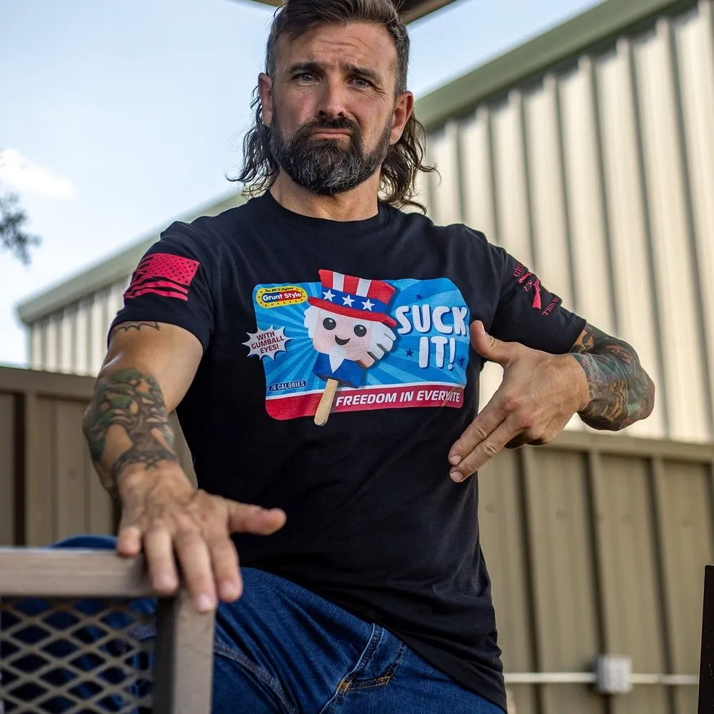 Suck It T-Shirt - Black
