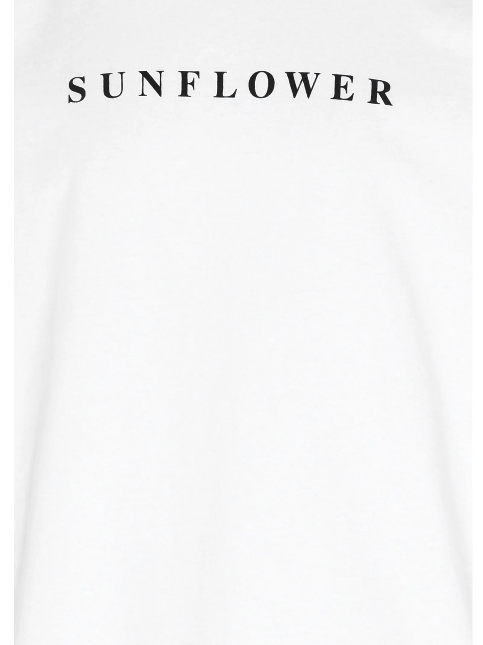 Sunflower Logo Printed Crewneck T-Shirt