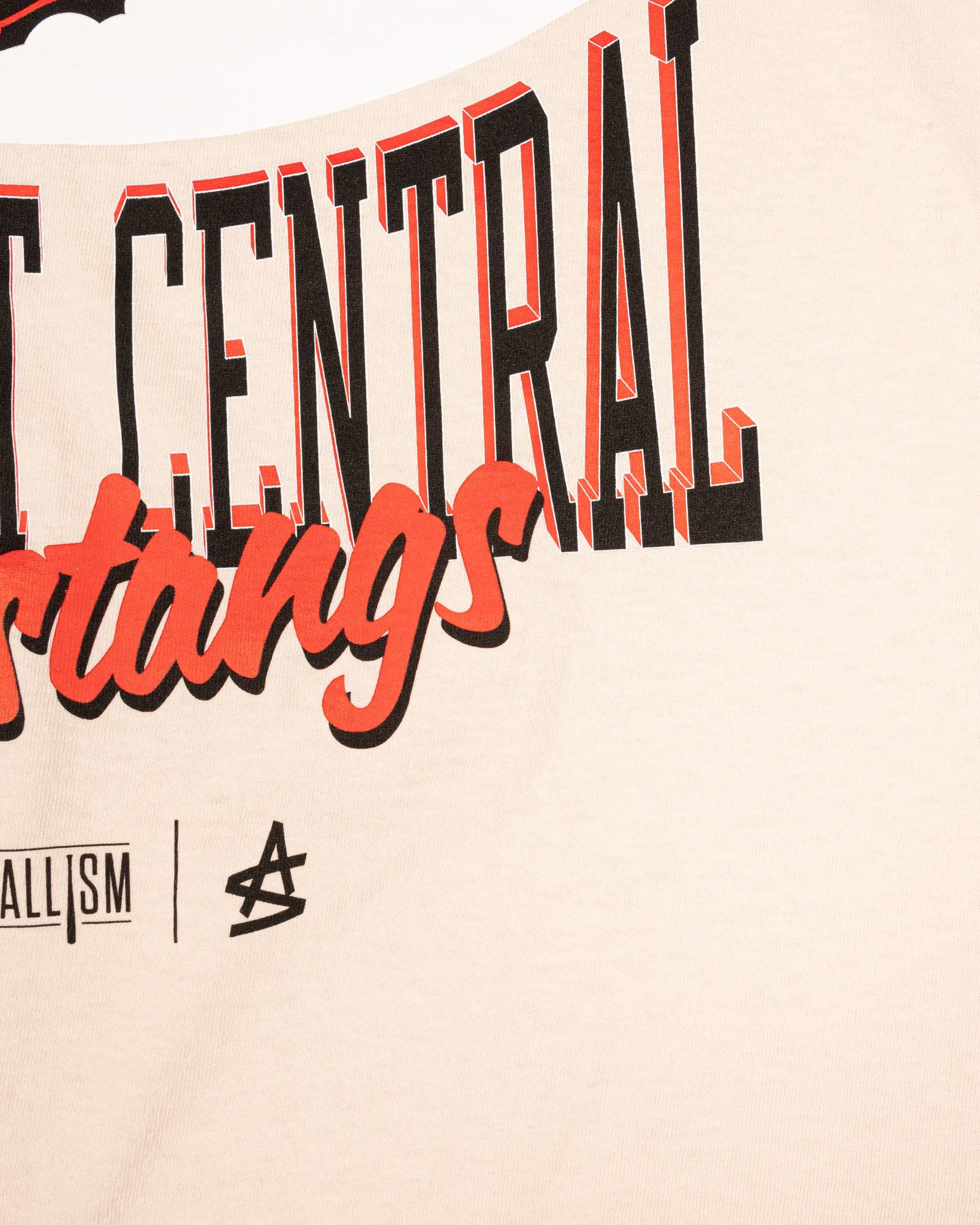 Tennessee Catholic Baptist Central Oversized T-Shirt (Pink) - Baseballism x Austin Schultz