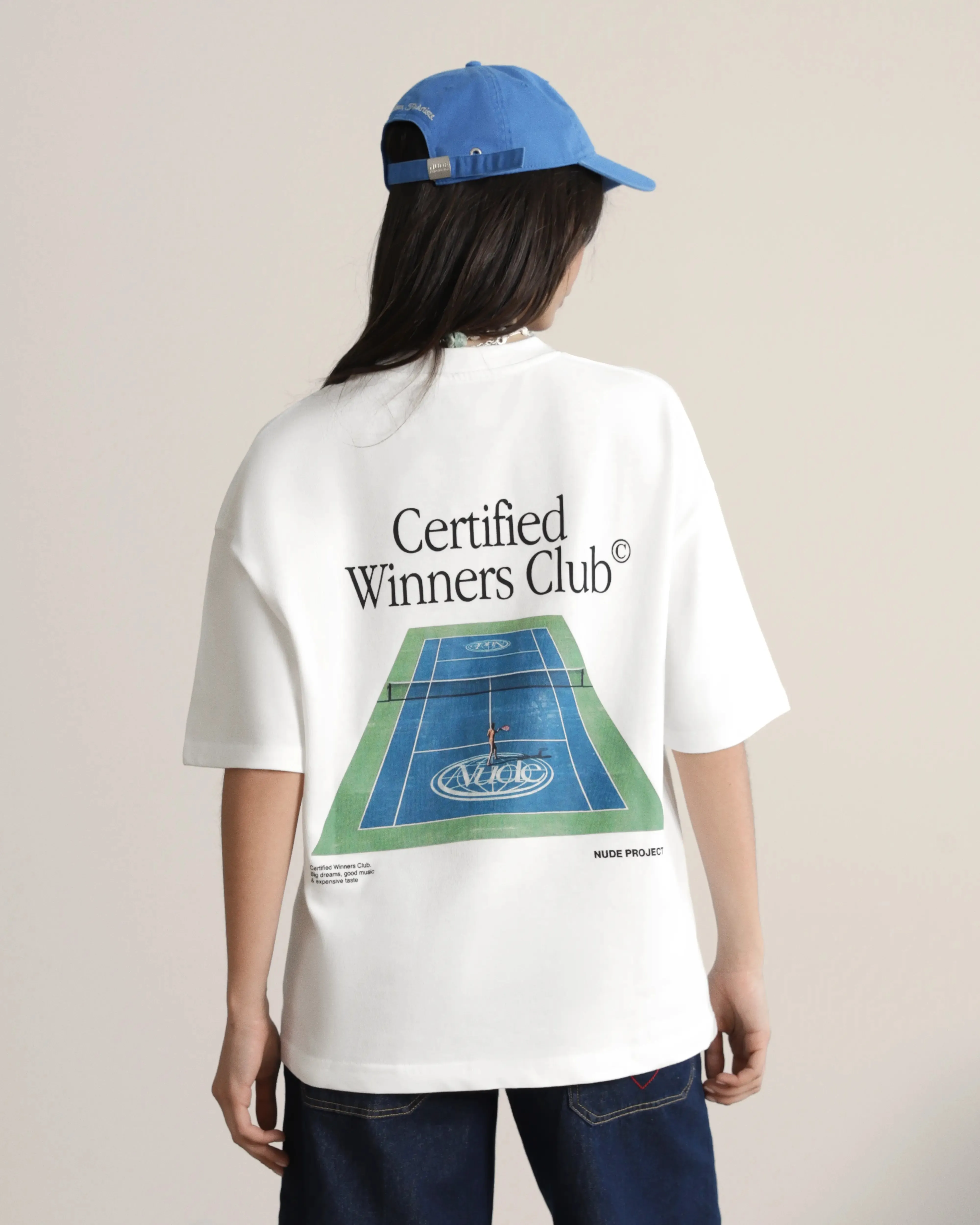 Tennis Tee White