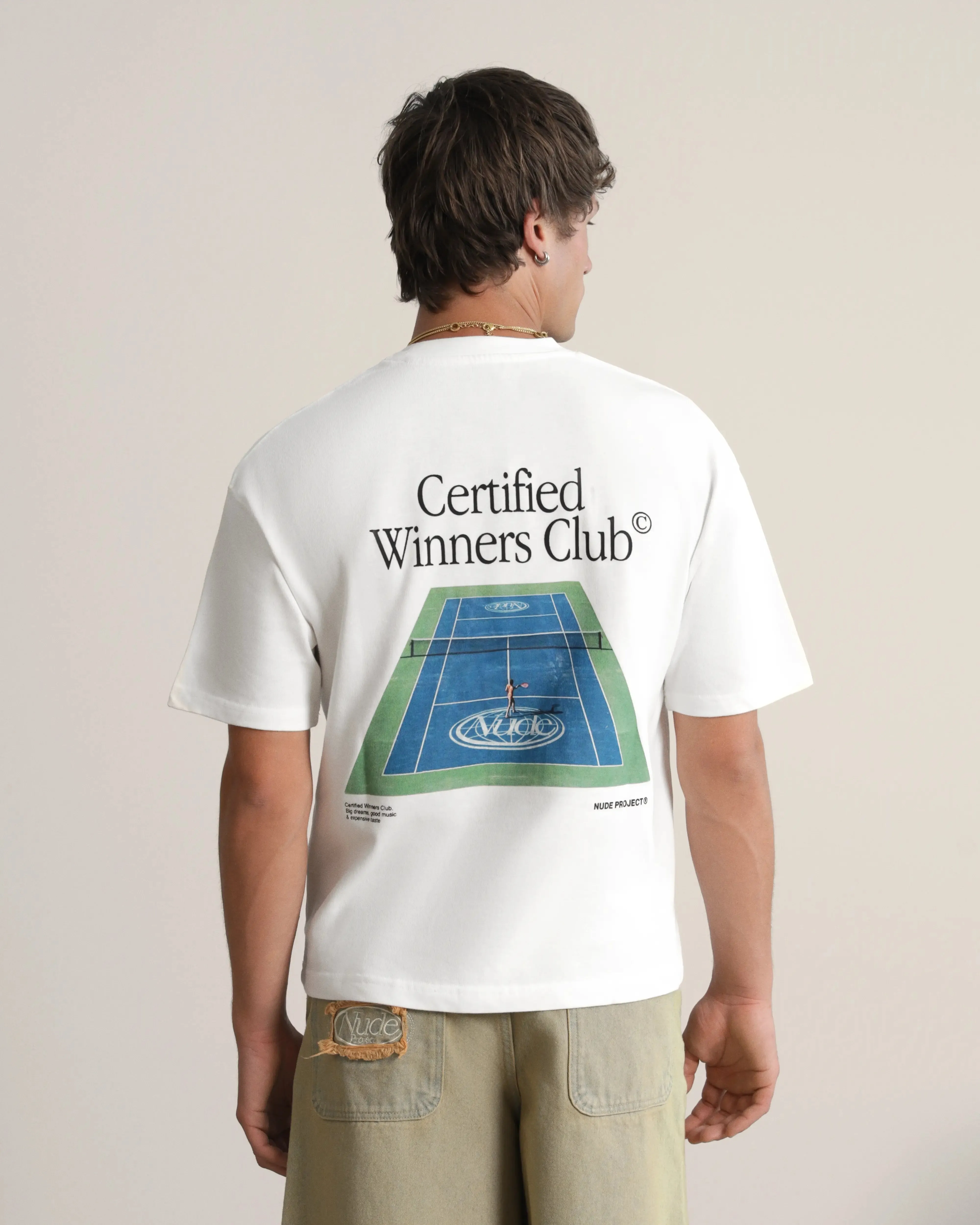 Tennis Tee White