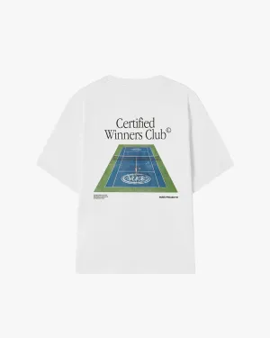 Tennis Tee White
