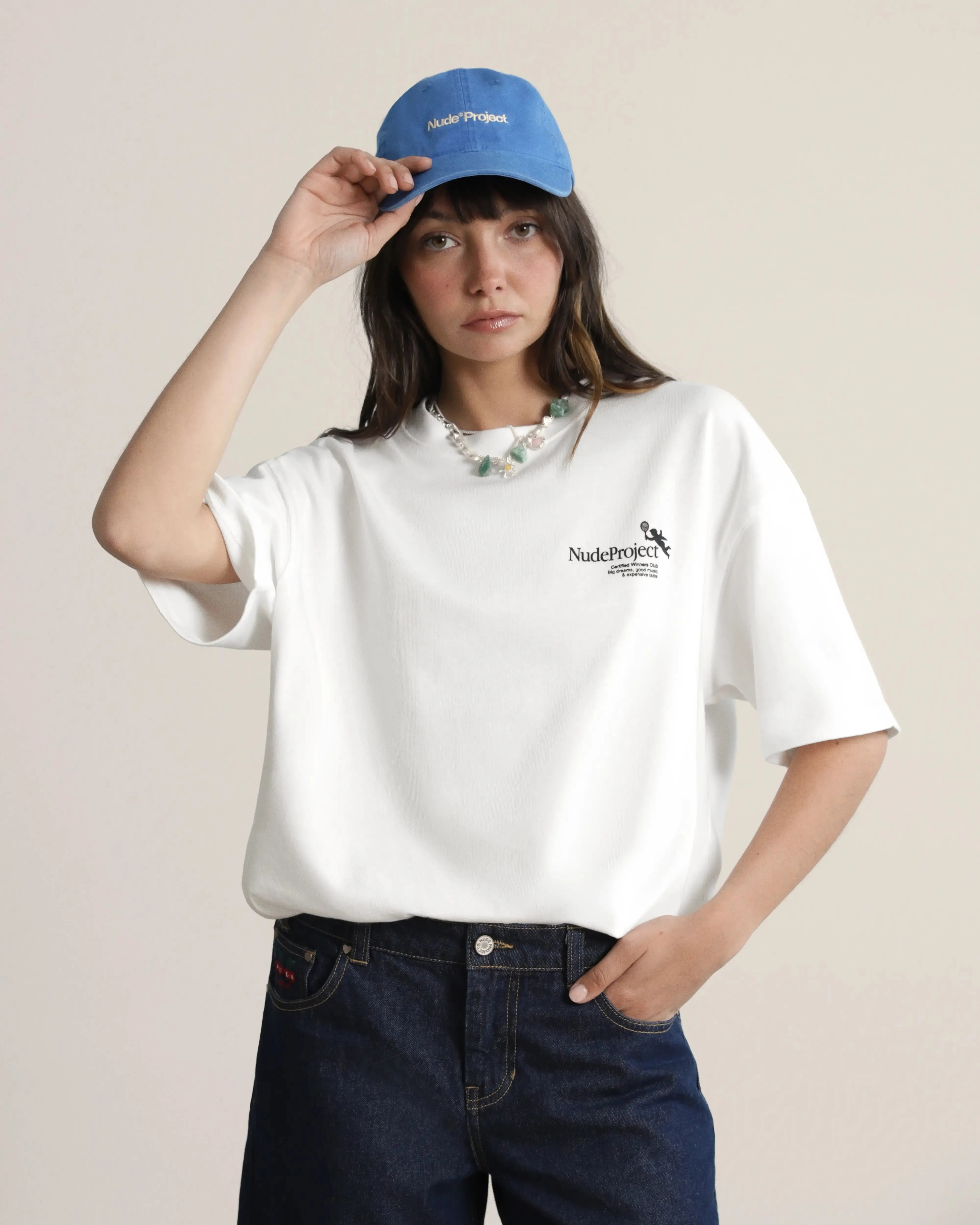 Tennis Tee White