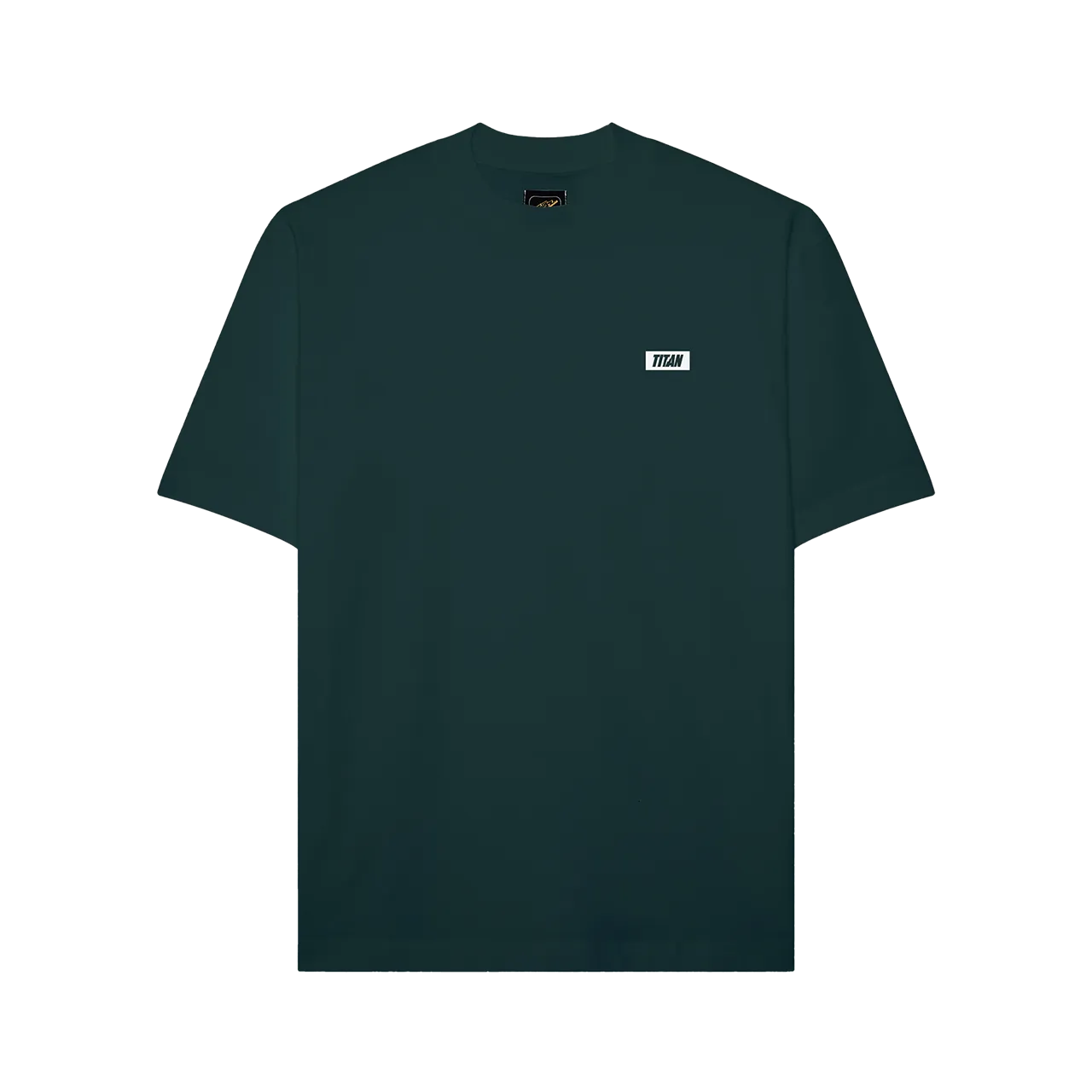 Titan Staples Strike Side Logo Tee - Pine Green