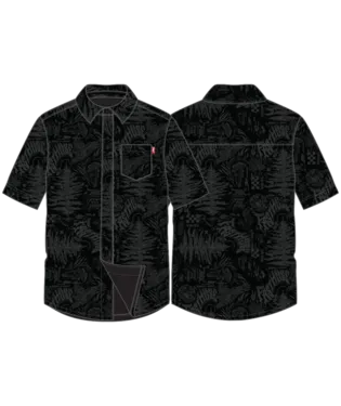 Tomahawk SS Button-Up - Black