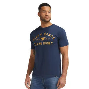 Troll Co. Men's "Dirty Hands Clean Money" Classic Short SleeveT-Shirt