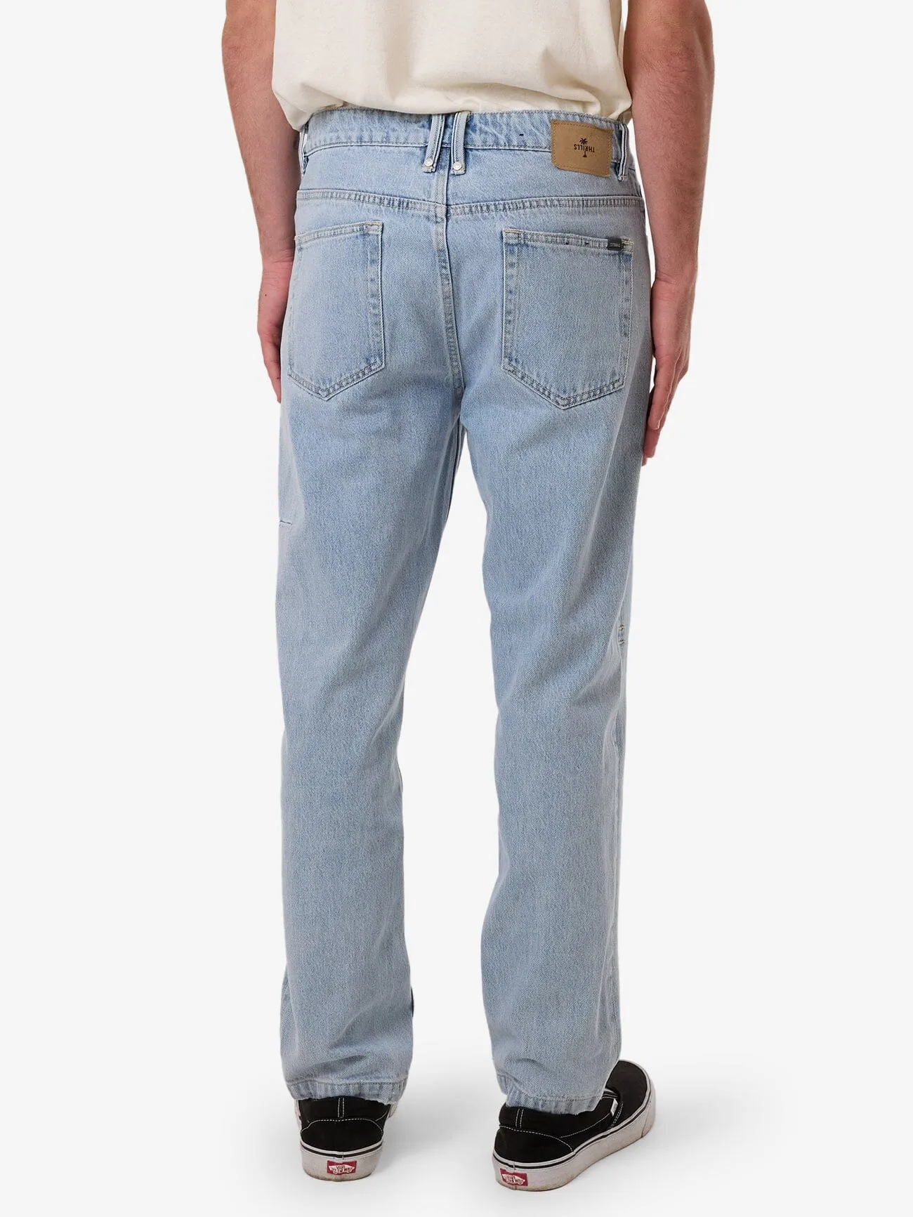Unchopped Denim Jean - Ageless Blue