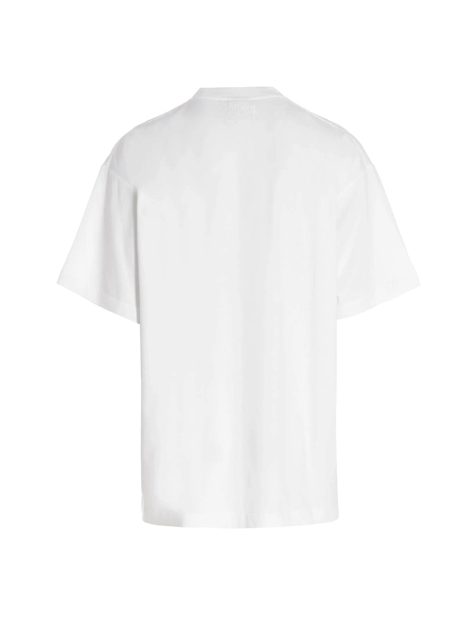 Vetements Slogan Printed Crewneck T-Shirt