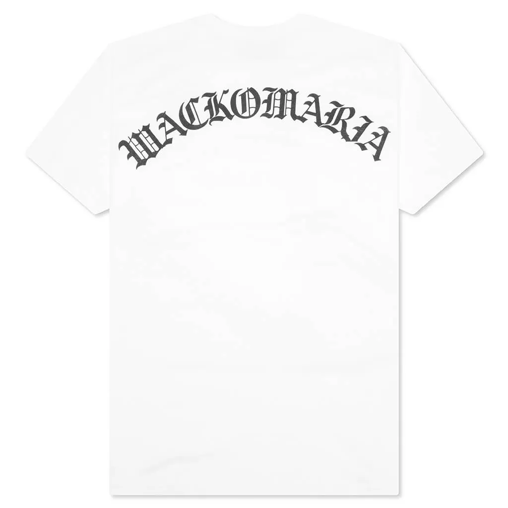 Washed Heavyweight Crewneck T-Shirt Type 2 - White