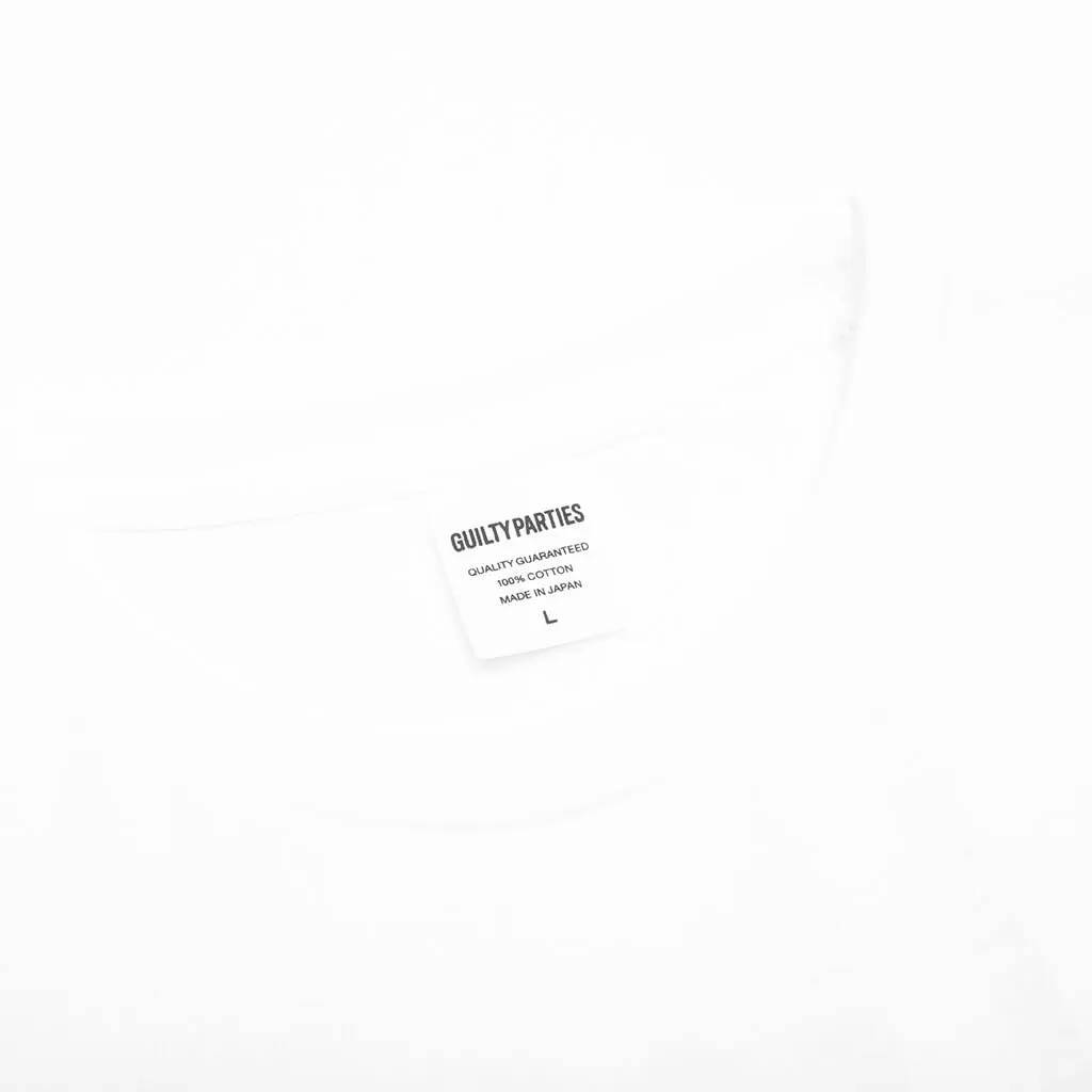 Washed Heavyweight Crewneck T-Shirt Type 2 - White