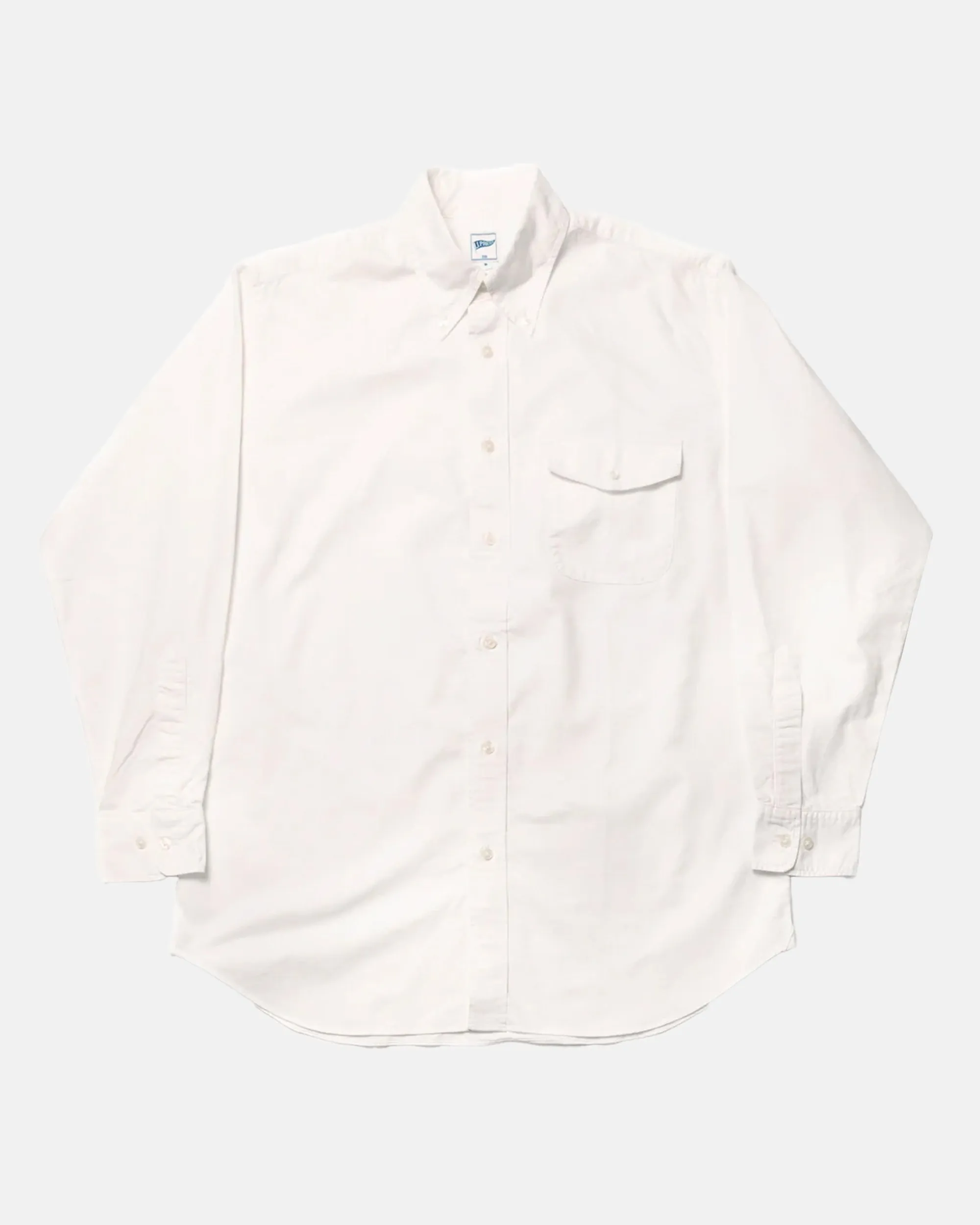 WHITE ZEPHYR OXFORD SHIRT