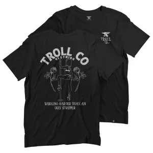 WHUS Butterface Tee: Black