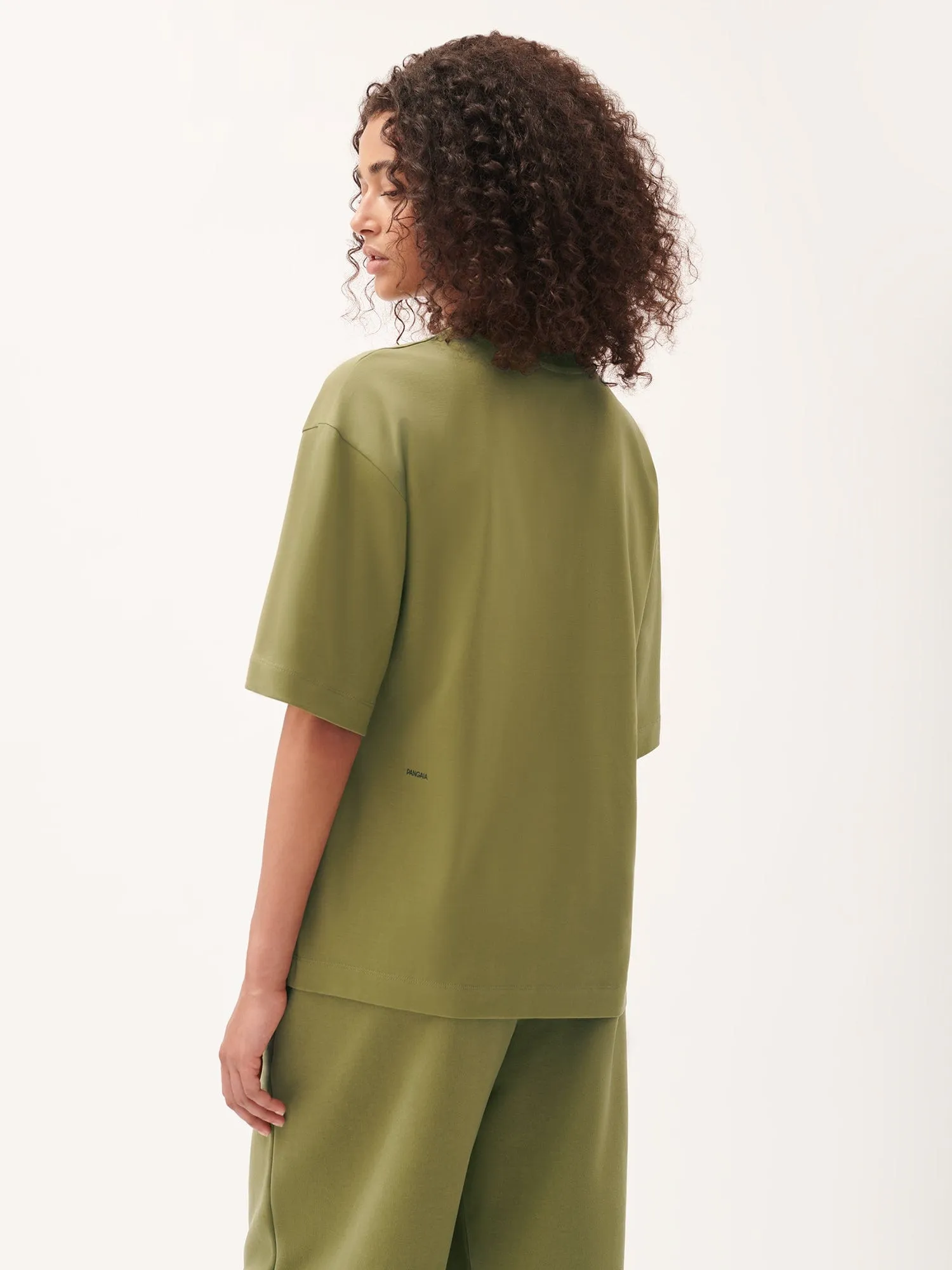 Womens DNA Oversized T-Shirt—highland green