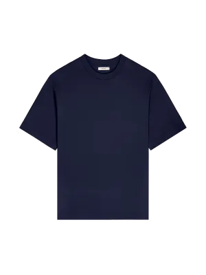 Womens DNA Oversized T-Shirt—navy