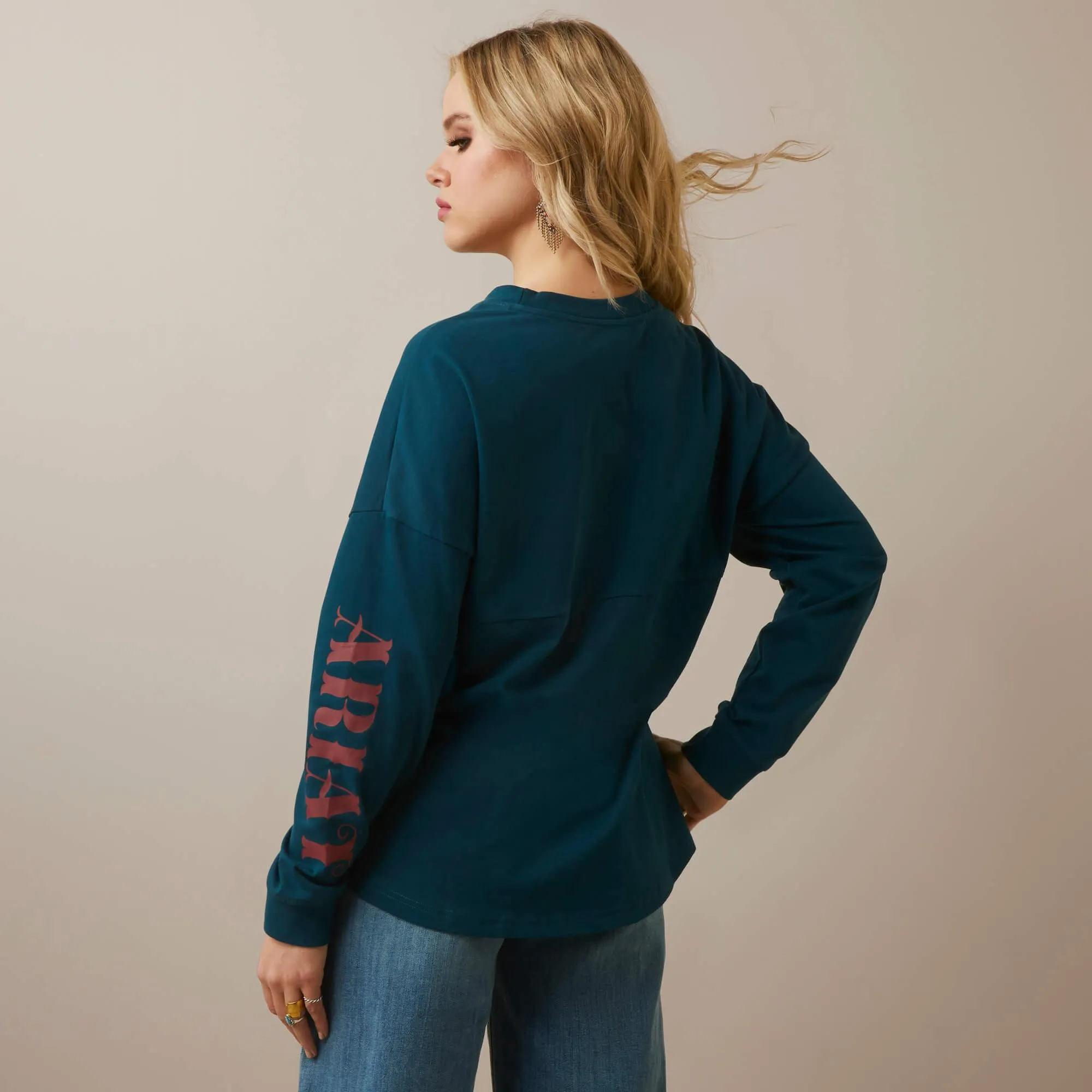 Women's Love Oversized Tee - Reflecting Pond