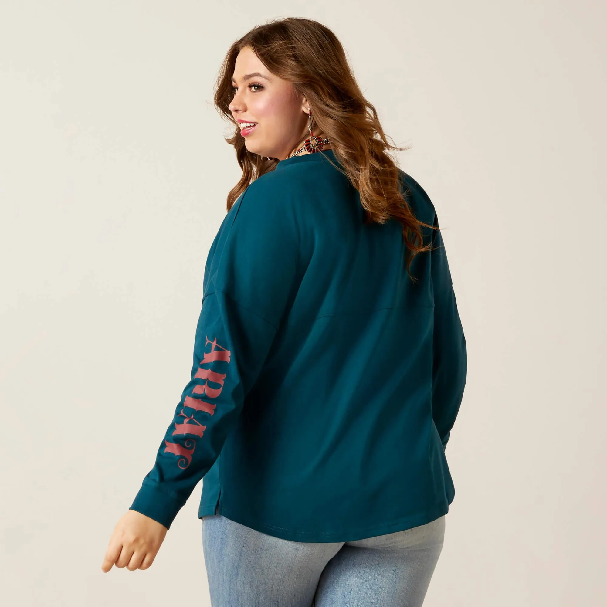 Women's Love Oversized Tee - Reflecting Pond