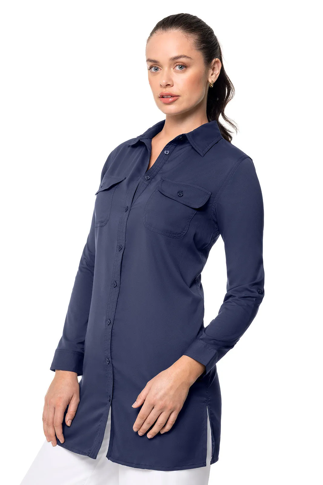 Women's Santorini Tunic Shirt | Navy
