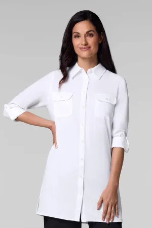 Women's Santorini Tunic Shirt | White