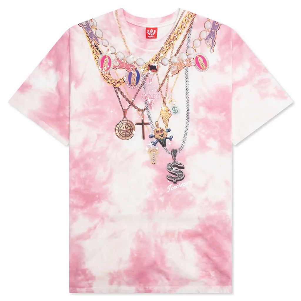 World Tour S/S Knit Oversize Fit Shirt - Whisper White