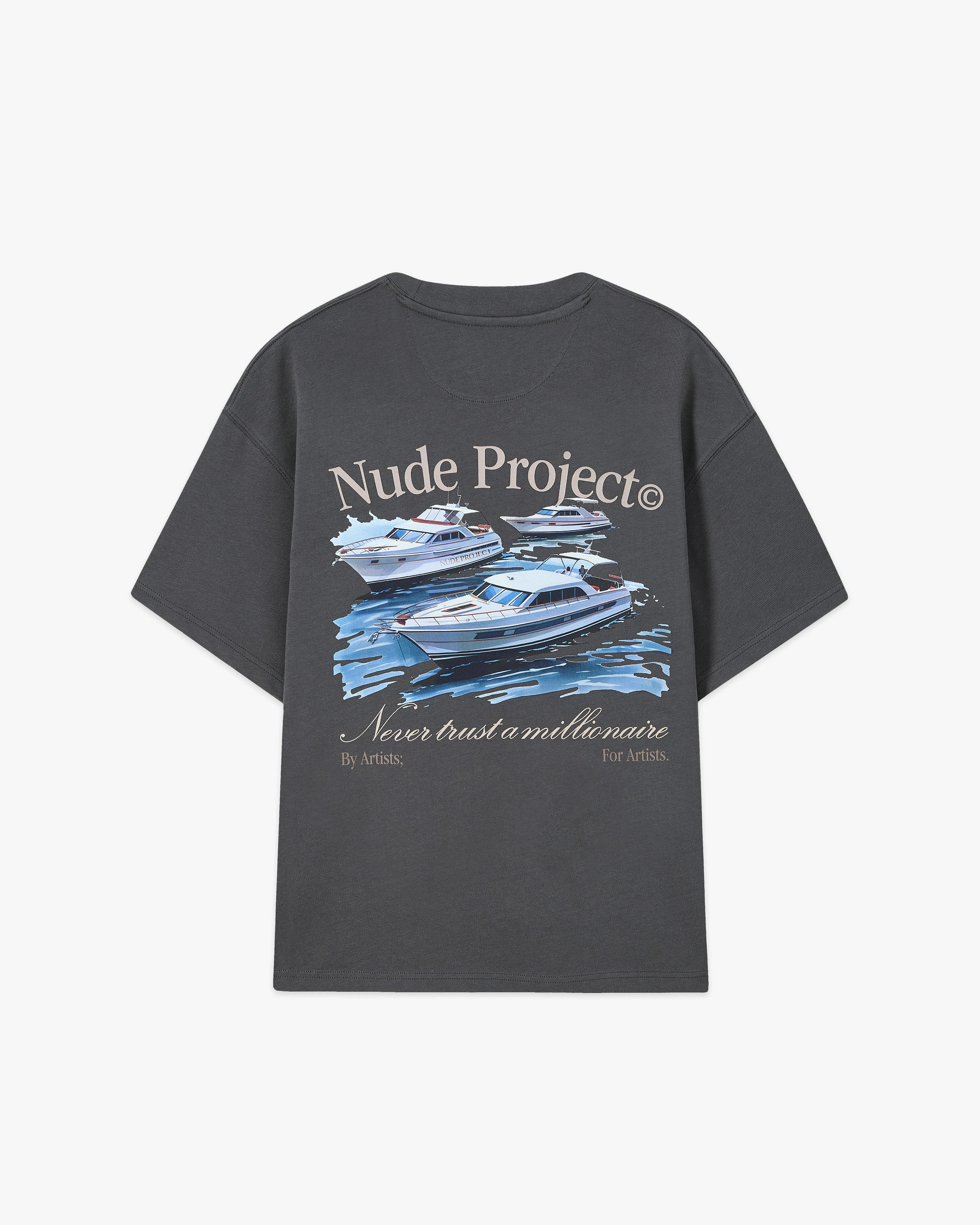 Yatch Club Tee Ash