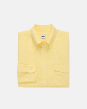 YELLOW ZEPHYR OXFORD SHIRT