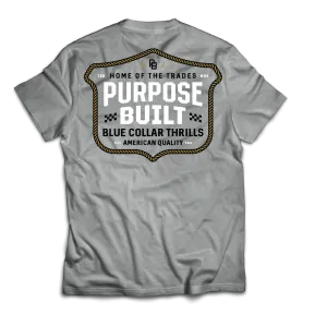 Youth, For the Thrills Tee, Grey Frost