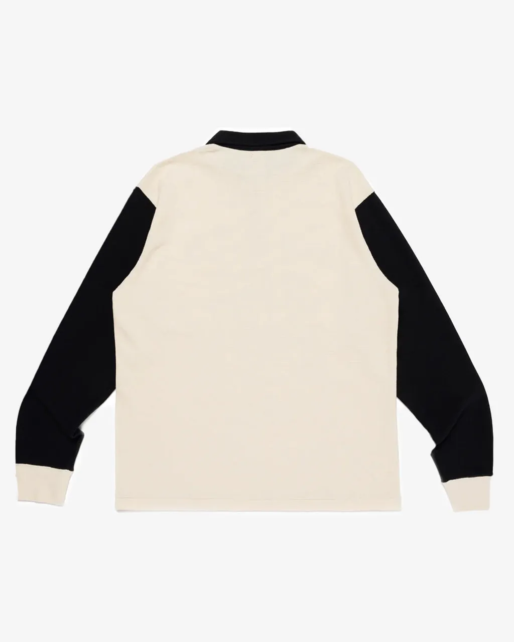 Zip-Up L/S T-Shirt Black