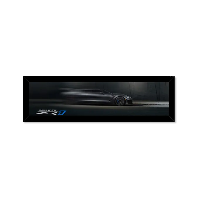 ZR1 Corvette Framed Printed Canvas